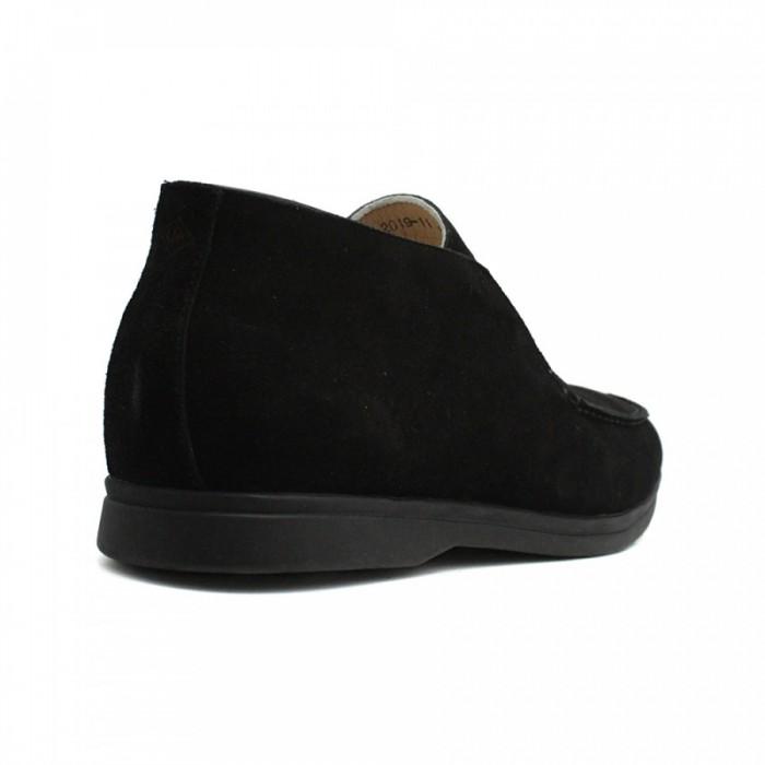 Ботинки Loro Piana Open Walk Total Black Suede