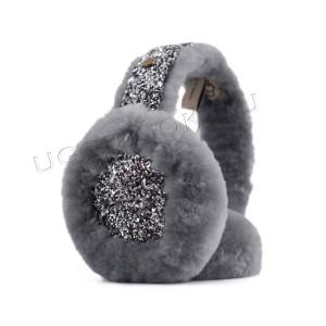 Меховые наушники Earmuff Stardust Серые