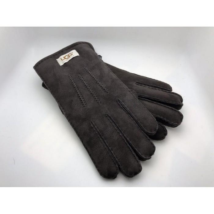 UGG Men Gloves Brown