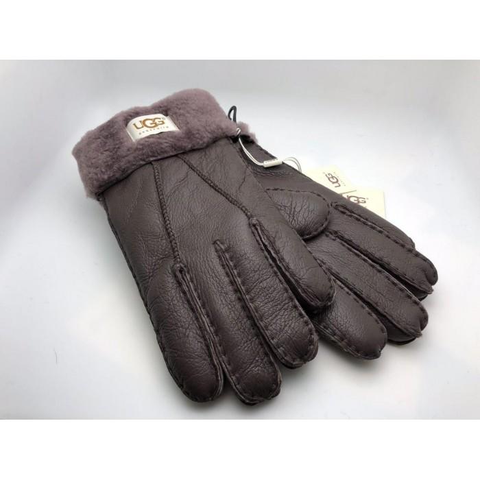 UGG Men Gloves Chocolate