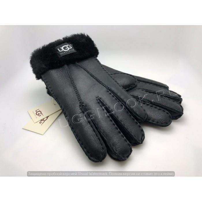 UGG Ladies Gloves Black Metallic