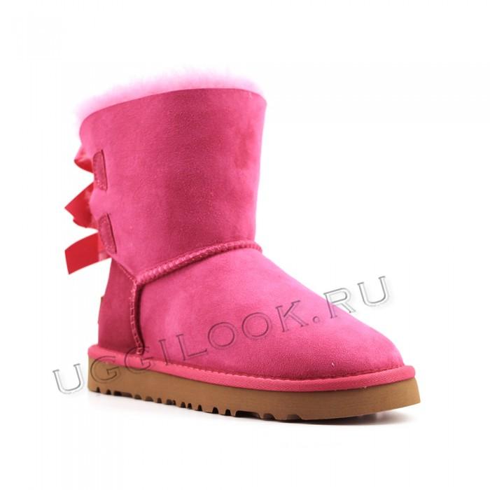 Bailey Bow II Boot for Kids Fuchsia