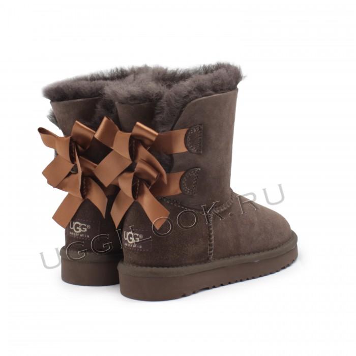 Bailey Bow II Boot for Kids Chocolate