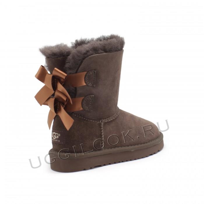 Bailey Bow II Boot for Kids Chocolate