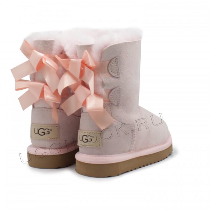 Bailey Bow II Boot for Kids Pink