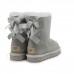 Bailey Bow II Boot for Kids Grey Violet