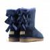 Bailey Bow II Boot for Kids Navy