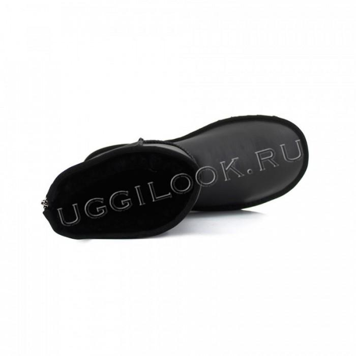 UGG Leather One Zip Black