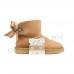 Mini Bailey Bow Customizable Chestnut