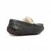 Ascot Slipper Leather Black