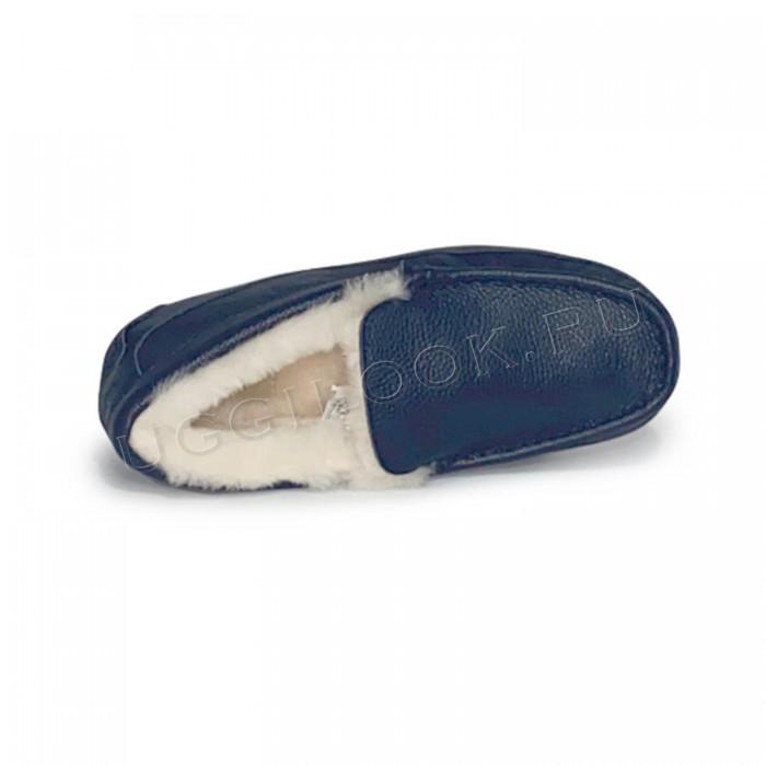  Moccasins Ascot For Men Navy Leather