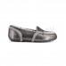 Hailey Metallic Slipper Gunmetal