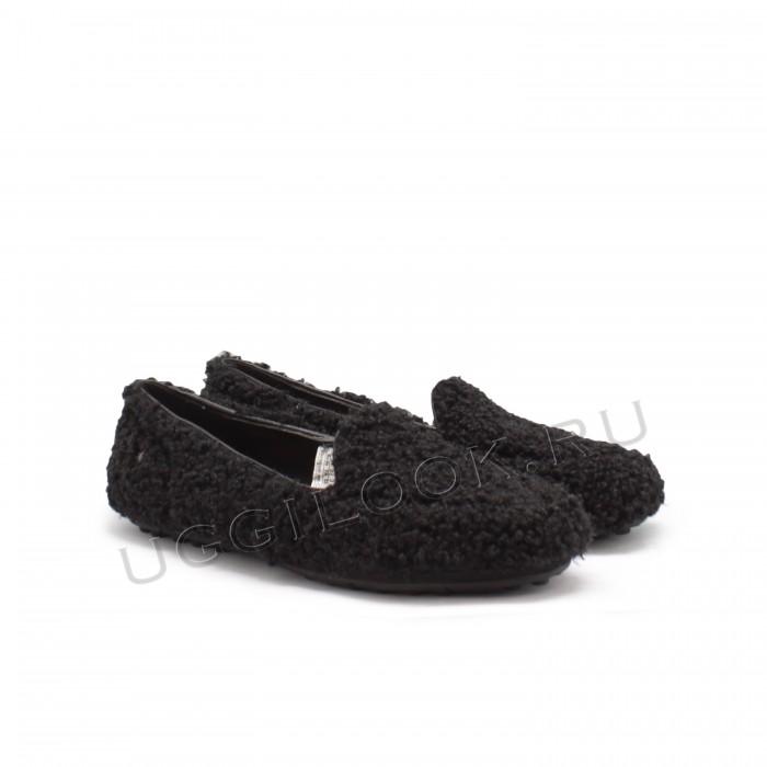 Hailey Fluf Loafer Black