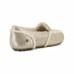 Hailey Metallic Slipper Platinum Gold