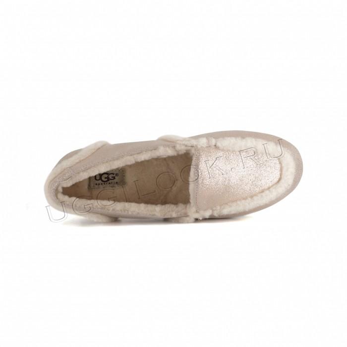 Hailey Metallic Slipper Rоse Gold