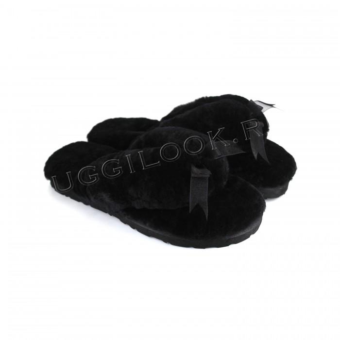 Fluff Flip Flop Black