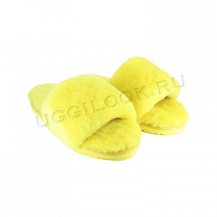 Fluff Slides Slipper Yellow