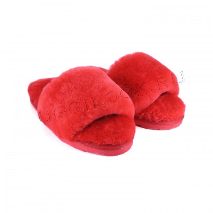 Fluff Slides Slipper Red