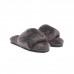 Fluff Slides Slipper Chocolate