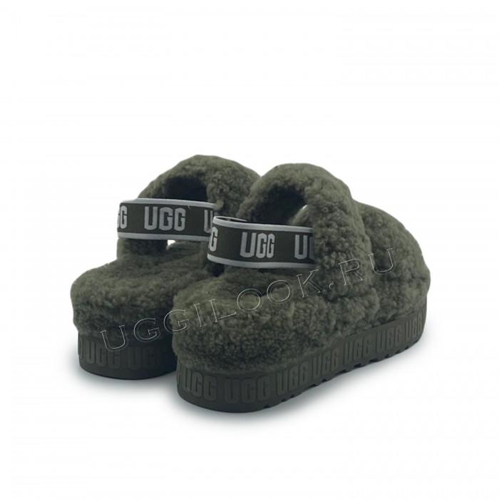 UGG Oh Fluffita Slide Burnt Olive