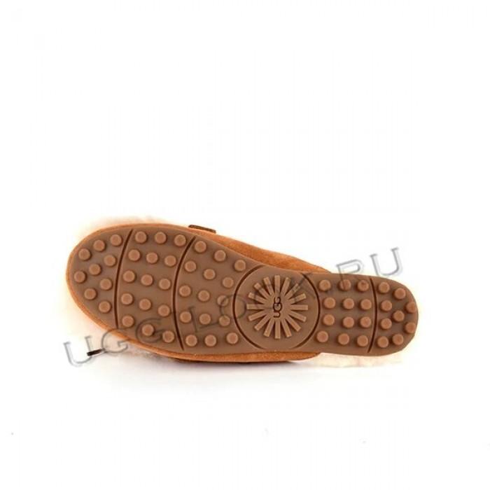 Shaine Fluff Slipper Chestnut