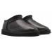 Угги низкие слипперы черные обливные Classic SLIPPER TASMAN black metallic