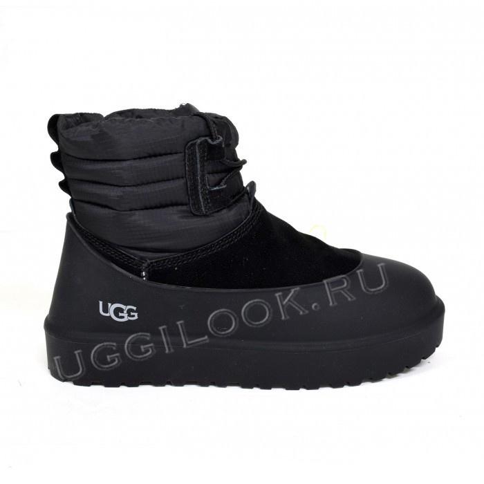 UGG Womens LACE-UP WEATHER Black